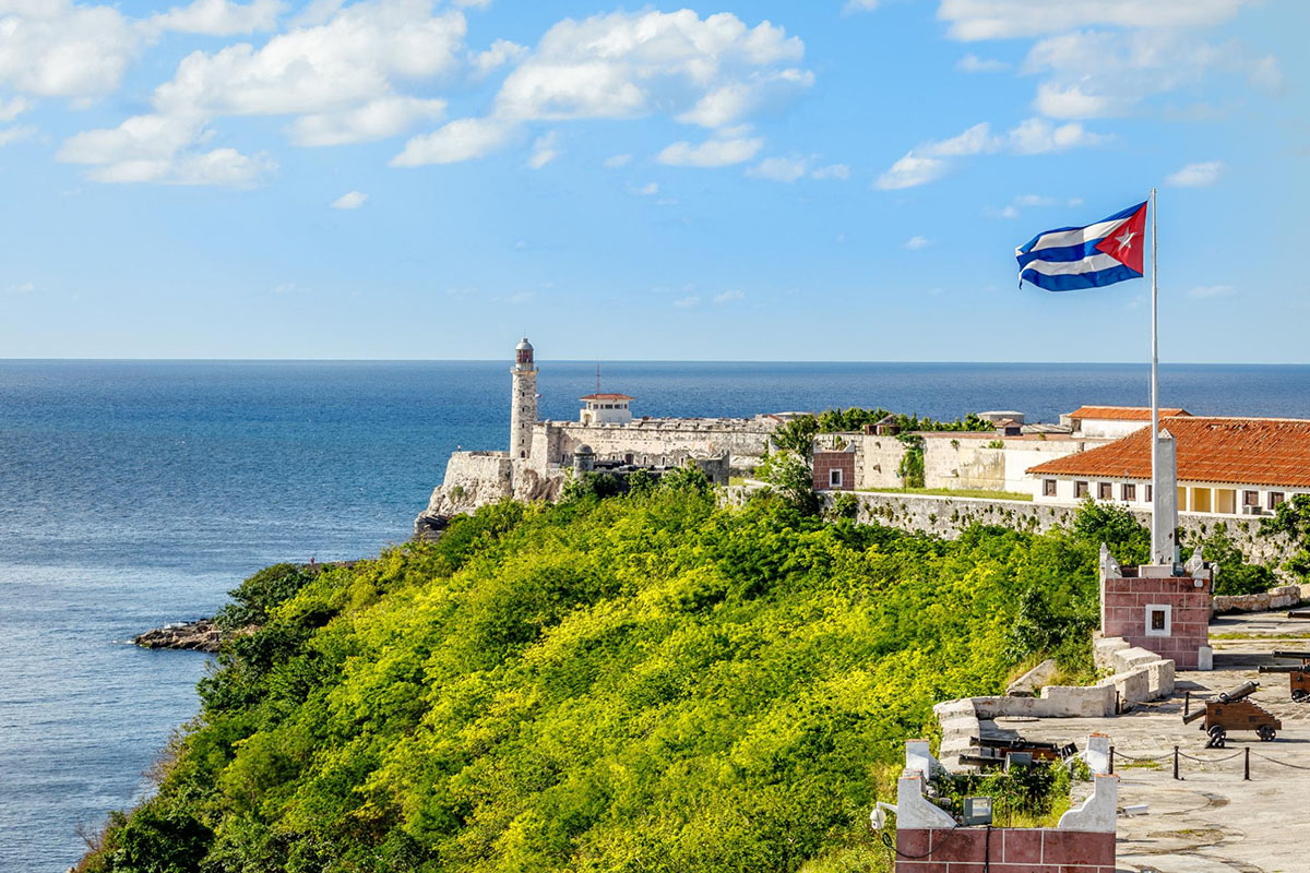 old fort on the Cuban coast